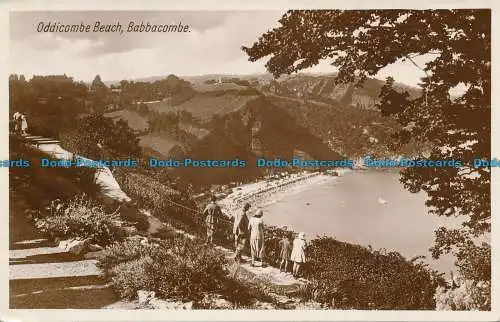 R077666 Oddicombe Beach. Babbacombe. RP