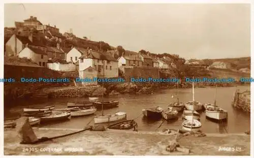 R077708 24705. Coverack Harbour. Richter