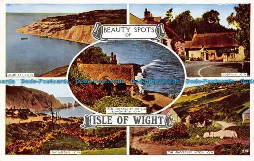 R077811 Beauty Spots of Isle of Wight. Multi View