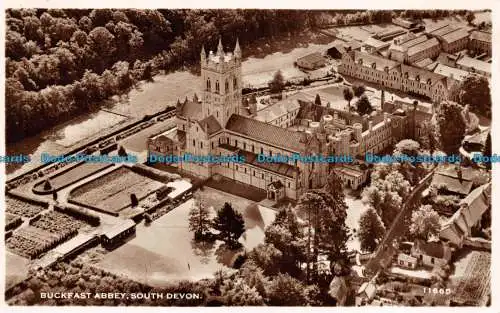 R077830 Buckfast Abbey. South Devon. Aero Pictorial. Luftbild