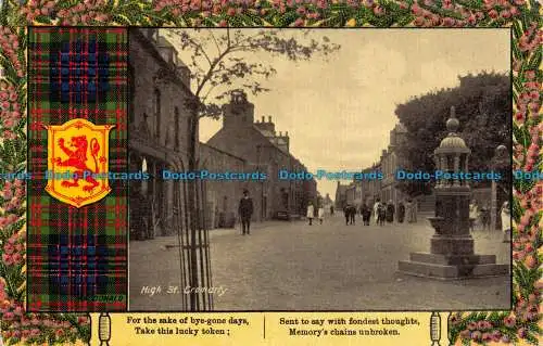 R077879 Macdonald. High St. Cromarty. Davidsons Scotch Design Serie. Ideal Seri