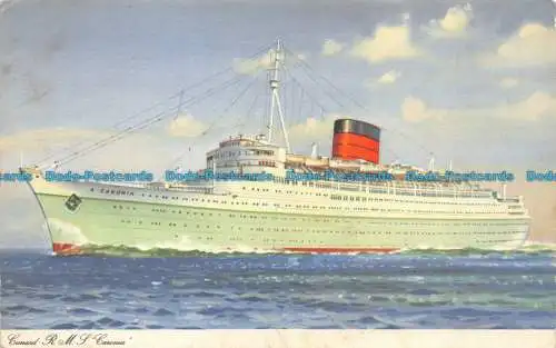 R078025 Cunard R.M.S. Caronia. B. 1393