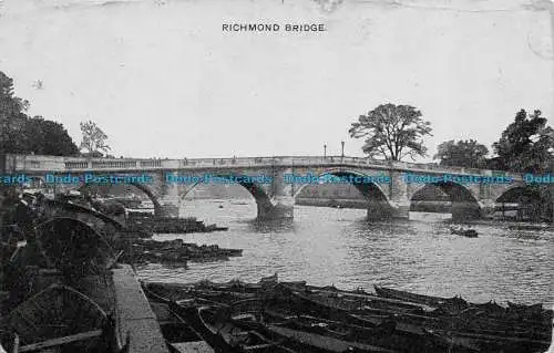 R078083 Richmond Bridge. 1907