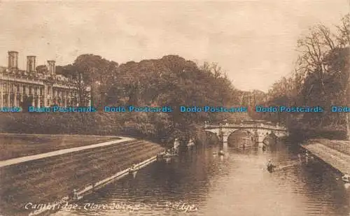 R078275 Cambridge. Clare Cottage. Brücke. Friths Serie. Nein. 26563. 1916