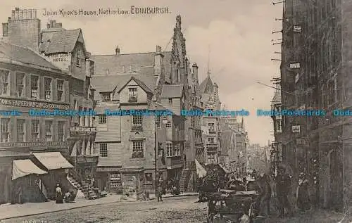 R078440 John Knoxs Haus. Netherbow. Edinburgh. 1904