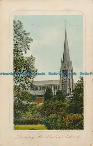 R078495 Dorking. St. Martins Kirche. Frith. Nr. 57637. 1903