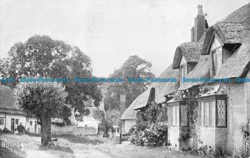 R078689 Bootsspur. Welford auf Avon. F.C. Rickett. Die Mercia Serie