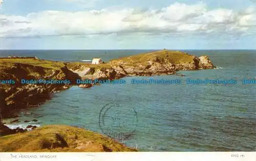 R078548 Die Landzunge. Newquay. RP. Gläser. 1959