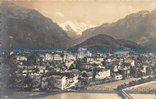 R078560 Interlaken und die Jungfrau. O. Nikles. Nein. 201