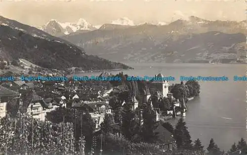 R078561 Oberhofen am Thunersee. Eiger. Monch eine Jungfrau. O. Nikles. Nein. 37