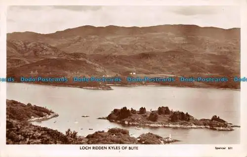 R078721 Loch Ridden Kyles of Bute. Spencer 611. RP. 1949