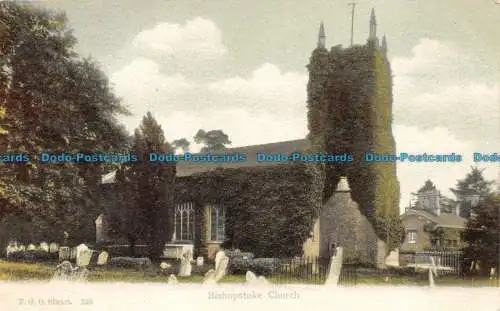 R078604 F.G.O. Stuart. 525. Bishopstoke-Kirche. 1906