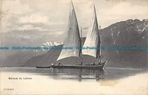 R078754 Barque du Leman. C.P.N. 1220