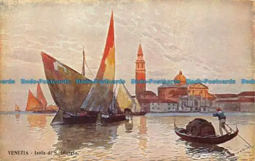 R078756 Venedig. Insel St. Georg. A. Kroketten. 1930