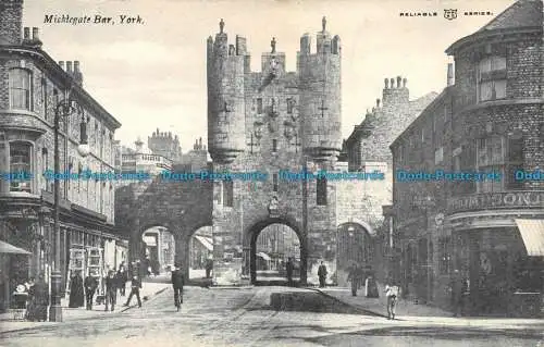 R078770 Micklegate Bar. York. Zuverlässige Serie