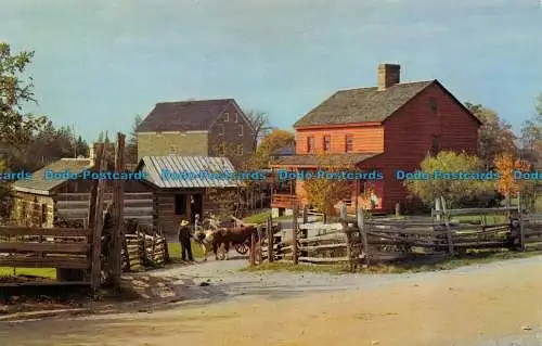 R078846 Starker Bauernhof. Roblins Mühle. Metropolitan Toronto und Region Conservation