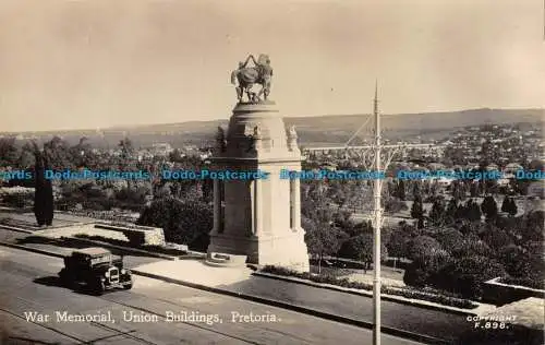 R079328 Kriegsdenkmal. Union Buildings. Pretoria