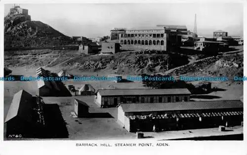 R079331 Nr. 60. Barrack Hill. Dampfpunkt. Aden. Herr A. Abassi. RP