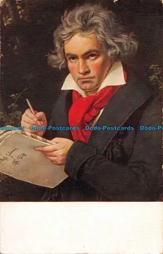 R078974 J.K. Stieler. Beethoven. E.A. Seemann. Nein. 228. Postkarte