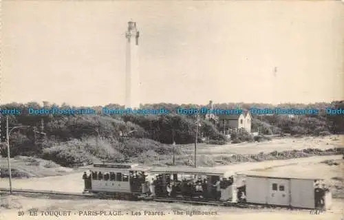 R079055 Le Touquet. Paris Plage. Die Leuchttürme. C.A.P