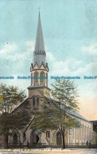 R079463 Kirche St. Johns R.C. New Haven. Conn. SL