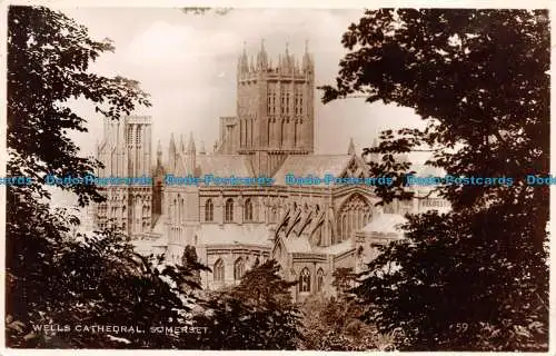 R079095 Brunnenkathedrale. Somerset. Excel-Serie. RP. 1938