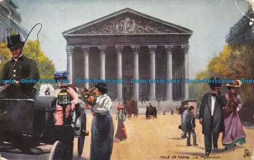 R079163 Stadt Paris. La Madeleine. Wide Wide World Series. Öle. 7169. Tuc