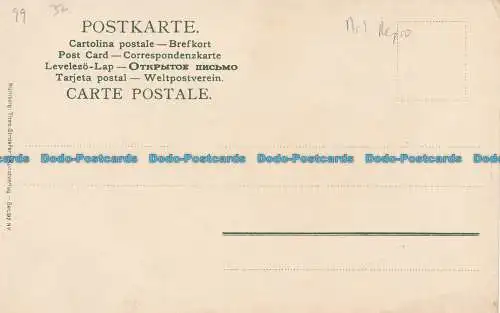 R079172 Alte Postkarte. Engel. Theo Stroefer