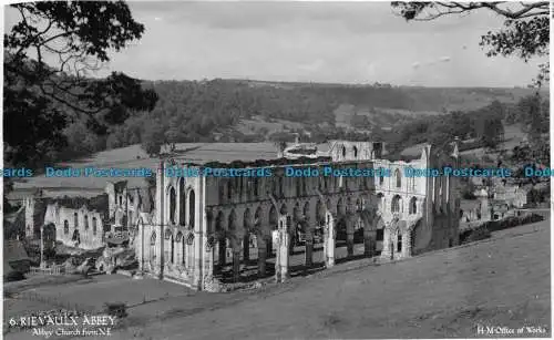 R079173 Abtei Rievaulx. Abteikirche. H.M. Werksamt