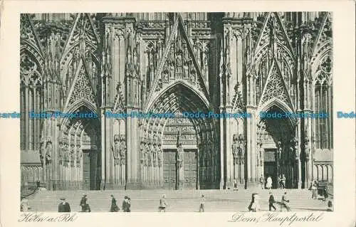 R079174 Koln a. Rhein. Dom. Hauptportal