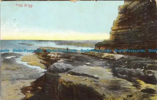 R079225 Filey Brigg. Großhandel. Tather. Rumpf. 1909