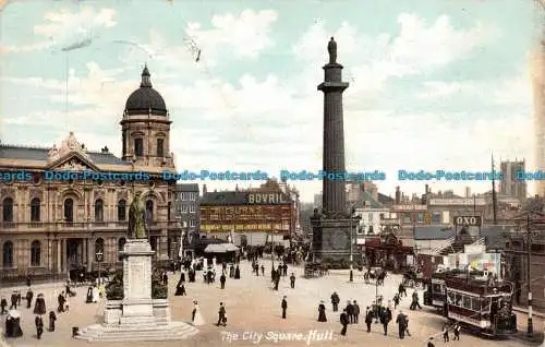 R079227 Der Stadtplatz. Rumpf. 1905