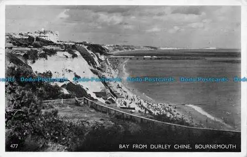 R080100 477. Bucht aus Durley China. Bournemouth. 1951