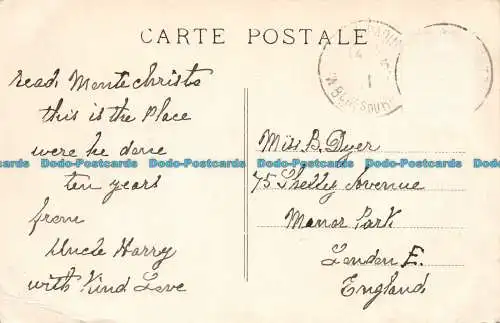 R079283 Marseille. Das Schloss dItj an der Ostküste. EL. 1911