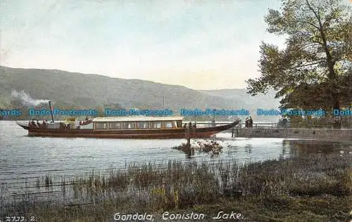 R079691 Gondel. Coniston Lake. Hartmann