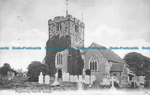 R080190 Angmering Church Sussex. Victoria-Serie. J. Davis