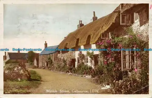 R080193 Winkle Street. Calbourne. I.O.W. Nigh. 1953