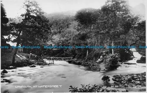 R080203 Lynmouth. Bei Watersmeet. Photochrom