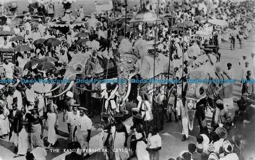 R080684 Der Kandy Perahera. Ceylon. Nein. 33. Teller