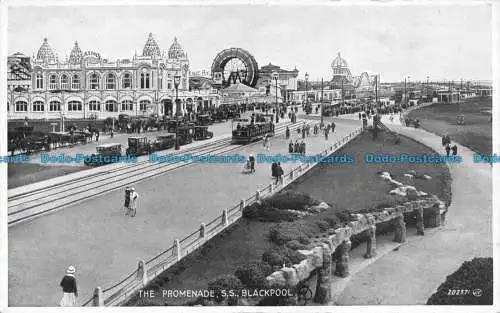 R079828 Die Promenade. S.S. Blackpool. Die Advance Serie