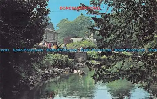 R079844 Bonchurch Pond. Isle of Wight. H.L. Wiggins