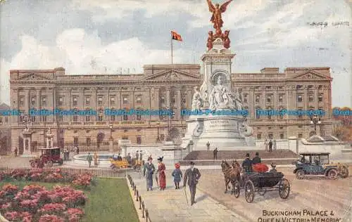 R080711 Buckingham Palace und Queen Victoria Memorial. Lachs. A.R. Quinton. 19