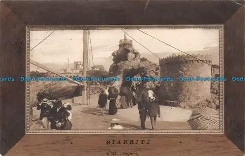 R080336 Biarritz. Der Felsen der Jungfrau. LL. 1907