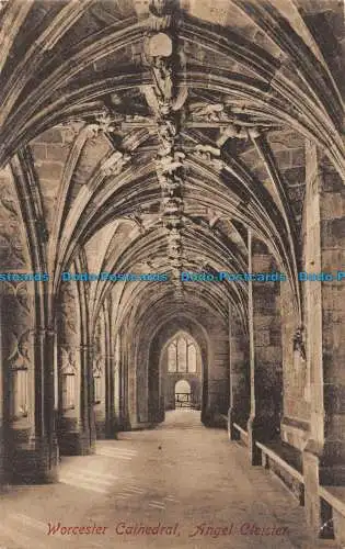 R079893 Worcester Cathedral. Engelskloister. Friths Serie. Nein. 59101. 1917