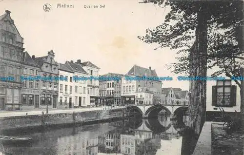 R080775 Mechelen. Quai au Salz. Nels. Ern. Thill