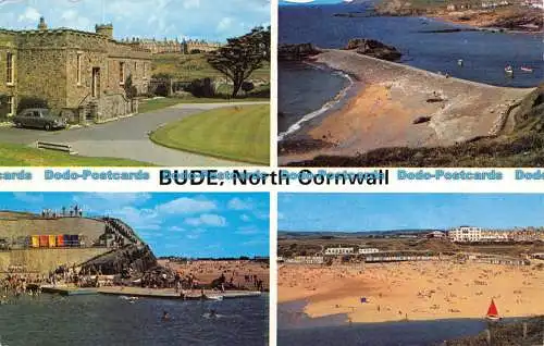 R081559 Bude. Nord-Cornwall. Kamelkarten. Colin Richardson. 1975. Multi View