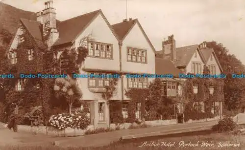 R080836 Anchor Hotel. Porlock Weir. Somerset. RP