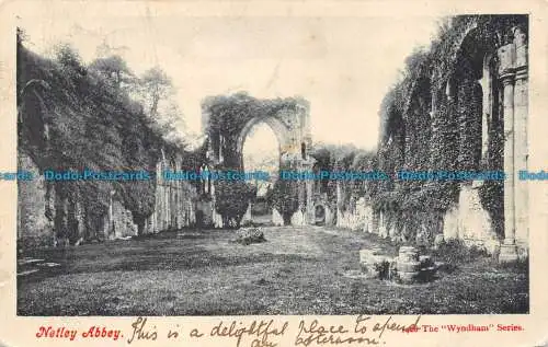 R080865 Netley Abbey. Die Wyndham-Serie. 1904