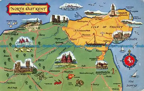 R081640 Nordost-Kent. Lachs. 1963