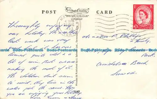 R081640 Nordost-Kent. Lachs. 1963